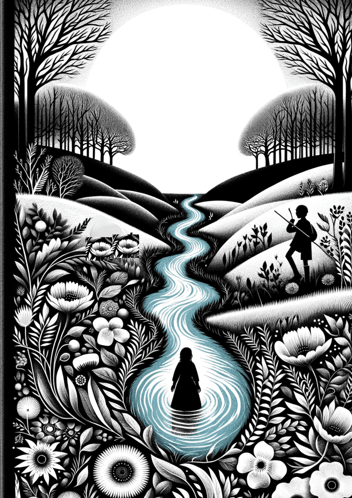 Cesta k vlastnímu prameni - ilustrace